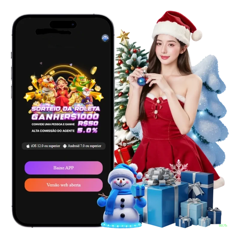 Imagem promocional do aplicativo mobile da 987h